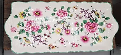 Buy James Kent /Old Foley Chinese Rose Sandwich Tray - Porcelain China - England • 5.99£