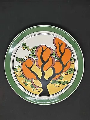 Buy Limited Edition Wedgwood Clarice Cliff Orange Erin Collector’s Plate • 25£