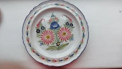 Buy HB Quimper 12.75  Round Charger Plate Platter Super Condition. Flowers  • 8.50£