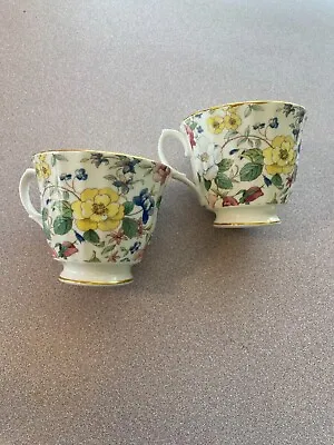Buy Vintage Duchess Fine Bone China Floral Multicolor Teacup Made In England • 21.35£