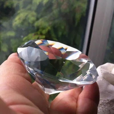 Buy Wedding Jewelry Artificial Diamond Clear Crystal Cut Glass Paperweight • 4.15£