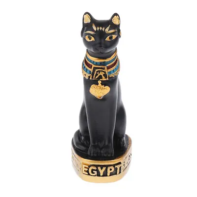 Buy Resin Egyptian Mau Cat Statue Sculpture Model Collectible Figurines 1 • 5.92£