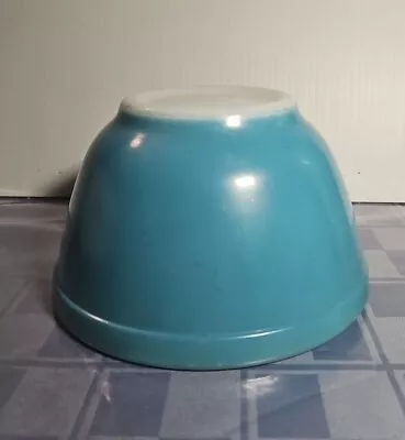 Buy Vintage Pyrex Small Mixing Nesting Bowl Blue Turquoise #401 1.5 Pint  • 19.25£
