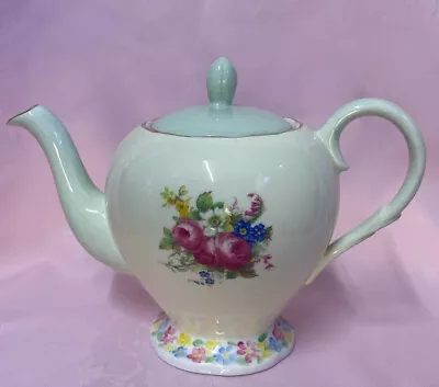 Buy Rare Vintage Foley China English Bone China Floral Teapot ✅ 1059 • 59.99£
