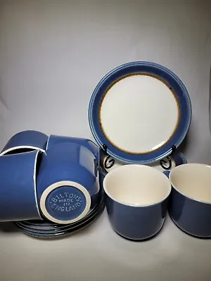 Buy 15 Pcs Biltons Staffordshire Blue Cups Saucers Plates • 19.90£