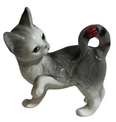 Buy Danbury Mint Cats Of Character Bone China Ladybird Ladybug #13 Figurine • 14.99£