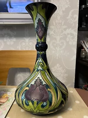 Buy Moorcroft Bursley 14  X 8  Vase - First Class Pottery 2019 • 465£
