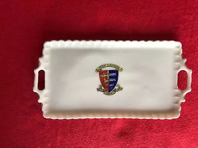 Buy Vintage Crested Ware Gemma China Great Yarmouth Souvenir Goss-type pin Dish  • 5£