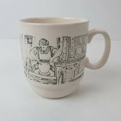 Buy Vintage Kiln Craft Staffordshire England  Mug Cup  Pottery   • 8.99£