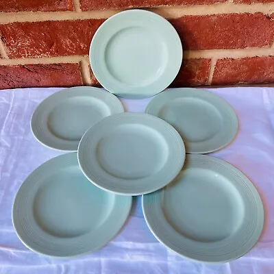 Buy Vintage Wood’s Ware Beryl Green Small Side Bread Plates X 6.  15 Cm. Utility • 14£