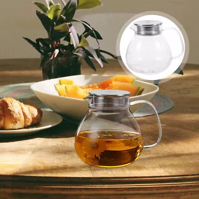 Buy 1000ml Glass Teapot With Infuser For Tea Brewing • 21.91£