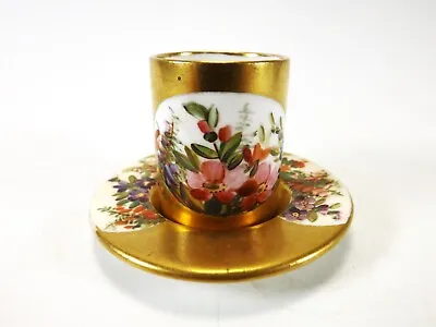 Buy Stunning Heavily Gilted Miniature Coalport Cup & Saucer / Pattern A5456 R 1263/1 • 0.99£