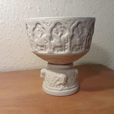 Buy L.Hjorth Baptismal Font, Danish Pottery 1950's • 35£