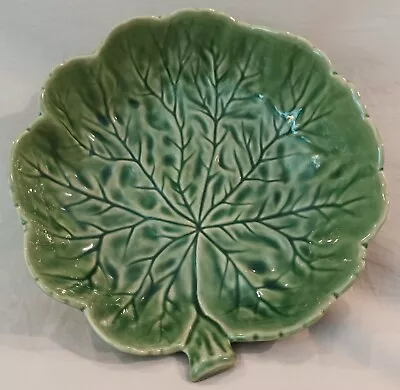 Buy Vintage Portuguese Cabbage Leaf Bowl By Bordallo Pinheiro. Circa 1990s. Unused • 5.50£