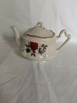 Buy Arthur Wood Teapot-Red Roses • 18.97£