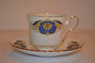 Buy Vintage Royal Stafford Bone China Coffee Cup Duo Gold Rim • 4.99£