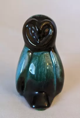 Buy Vintage Blue Mountain Pottery Canada Barn Owl Figurine Green Brown Drip Glaze 3  • 16.09£