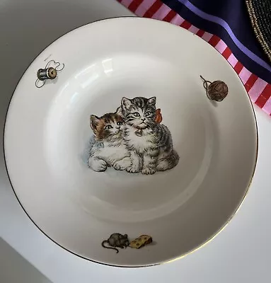 Buy Vintage Retro Egersund Flint Norway Kitten Cat Bowl Dish  • 19.99£