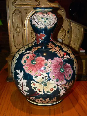 Buy ROYAL BONN Large 19th Century Old Dutch Art Nouveau Hand Painted Vase Exquisite! • 189.67£