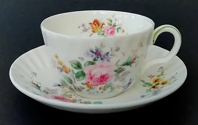 Buy Royal Doulton Minton Arcadia Pretty Floral Cup & Saucer • 10.99£
