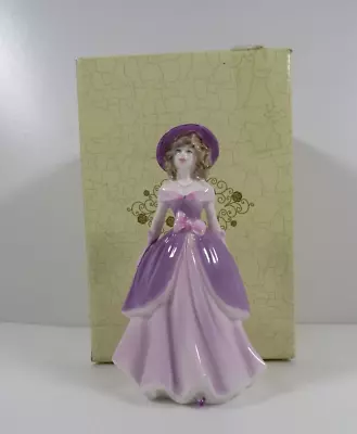 Buy Coalport Violet Bone China Miniature Figurine 1993 • 19.99£