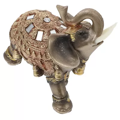 Buy  Resin Desktop Elephant Ornament Money Decorations Decorative Ornaments Crafts • 18.98£