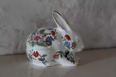 Buy Aynsley  Pembroke  Rabbit Trinket Box • 10£