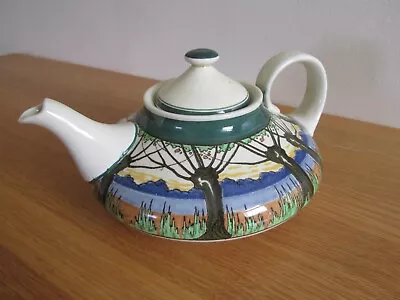 Buy Rare Royal Doulton Art Deco Pollard Willows D4936 Tea  Pot • 45£
