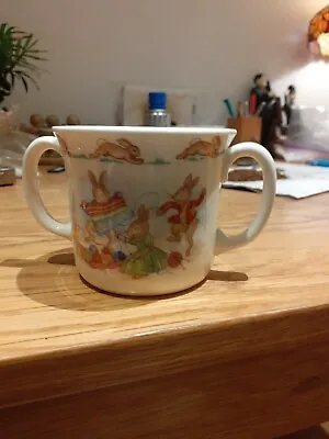 Buy Bunnykins,Royal Doulton 1936,English Fine Bone CHINA, Two Handle Cup. Absolute M • 10£