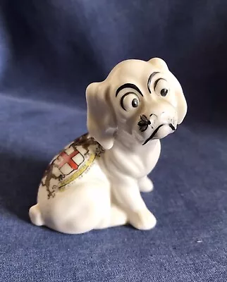 Buy Crested China.  City Of London. Dog With A Bee On Its Nose￼.   (GAD) • 4.50£