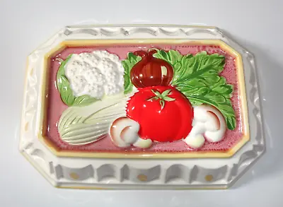 Buy Bassano Wall Decor Ceramic Mold, Italy, Vegetables Celery Tomato 8  X 11  • 14.41£