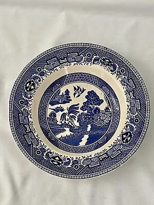 Buy Blue Willow 9”  Bowl Crown Clarence Staffordshire, England • 21.34£