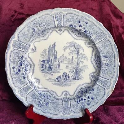 Buy C 10  Antique Victorian Kidston Glasgow Verreville Syria Pattern Scottish Plate • 2.99£