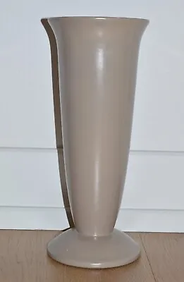 Buy Vintage Haeger Pottery Vase USA 14  Tall Solid Gray Mod Large Centerpiece • 48.25£