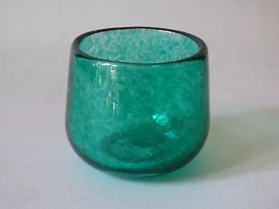 Buy Collectable British Studio Art Crafts Lead Glass Flower Vase Spill Pot Free Uk 3 • 13.29£