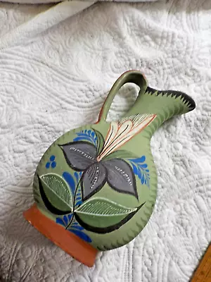 Buy Vintage Mexican Pottery Pitcher Opaque Ware 10.5  Tonala • 8.66£