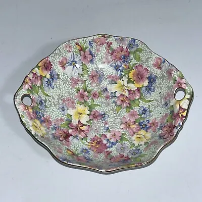 Buy Royal Winton, Marion, Made In England, Floral Pattern, 14cm Wide • 12£