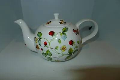 Buy Arthur Wood Everyday Teapot Tea Pot Butterflies Flowers Butterfly Pattern • 14.99£