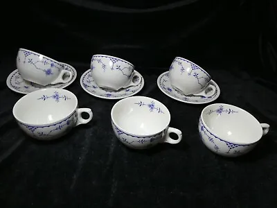 Buy Furnivals England   Denmark   6 Cups And 3 Saucers • 25£