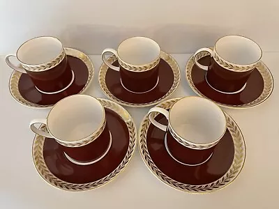 Buy Set Of 5  Susie Cooper Design Coffee Cups And Saucers • 0.99£