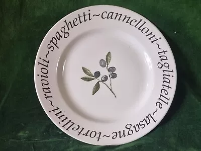 Buy Italian Creative Tableware Spaghetti Cannelloni Ravioli 10.75  Dinner Plate • 9.85£