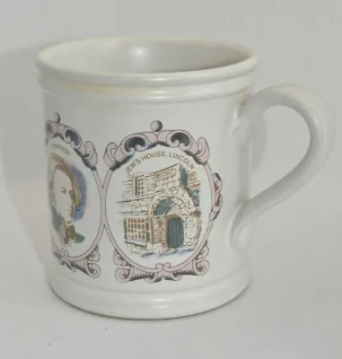 Buy Vintage East Midlands Denby Mug - Lincoln Cathedral Tennyson Chatsworth Sherwood • 3£