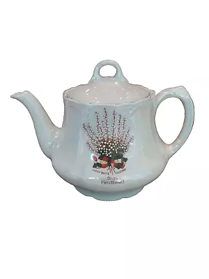 Buy Antique Arcadian Lucky Heather Teapot From Hindhead • 8£