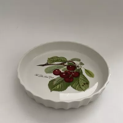 Buy Portmeirion Pottery Ceramic Pomona Cherry Pie  Flan Dish • 12£