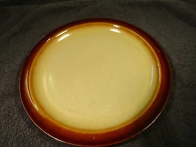 Buy Vintage T G Green Church Gresley Stoneware Dinner Plate Cornishware Brown Glaze • 6.95£