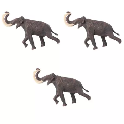 Buy  3 Pc Ancient Animal Ornaments Pvc Child Children Model Desktop Decor • 43.35£