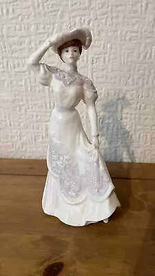 Buy Coalport China - Chantilly Lace Figure - Graceful - Young Lady Figurine • 14.99£