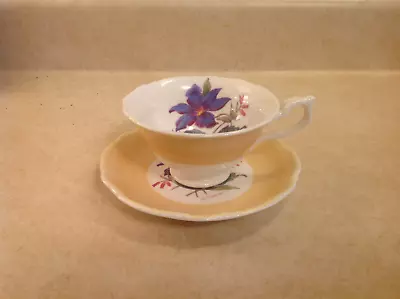 Buy George Jones & Sons CRESCENT Bone China Tea Cup & Saucer Signed D. SIMMILL • 14.23£
