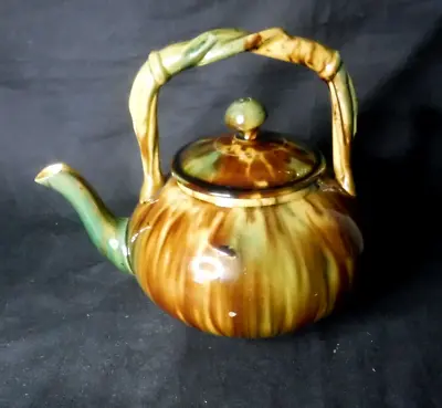Buy Scottish Dunmore Pottery Teapot Superb Tortoise Shell Glaze • 110£