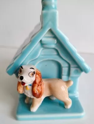 Buy RARE 1960s WADE DISNEY KENNEL MONEY BOX - LADY From LADY And THE TRAMP • 3.95£